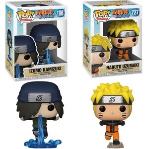 Funko Pop! Naruto Shippuden | Naruto Uzumaki & Izumo Kamizuki Bundle